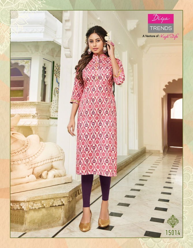 Gardencity Vol 15 By Diya Trends Designer Kurtis Catalog